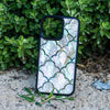 Mobile phone case | Mother of Pearl phone case | Abalone shell phone case | Tough phone case | Tumblr iphone case | Geometric phone case | wooden