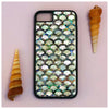 iPhone 14 Pro phone case | Mother of Pearl Mobile iPhone 11 | Samsung S9 | S10 | Tough phone case | Fish Scale Phone Case
