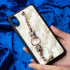 iPhone 11 max phone case | Mother of Pearl iPhone XS MAX | Samsung S10 phone case | Huawei phone case | Crystal bracelet Holder phone case