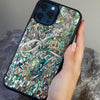 I am his queen | Mother of Pearl iPhone 12 Pro case | Tumblr phone case | Tough phone case | Floral phone case